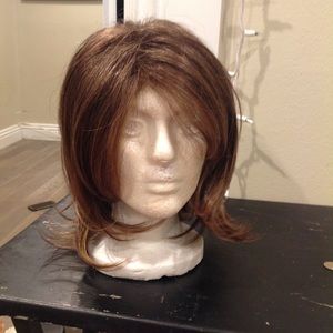 BRAND NEW Claire by Noriko in Marbled Brown Wig